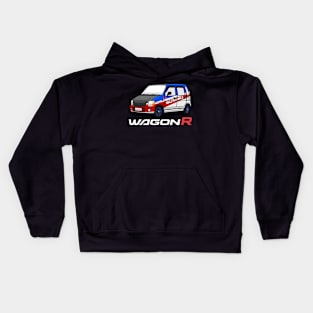 Suzuki Wagon R Racing Livery B Kids Hoodie